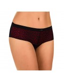 Tanga April 2 noir/rouge