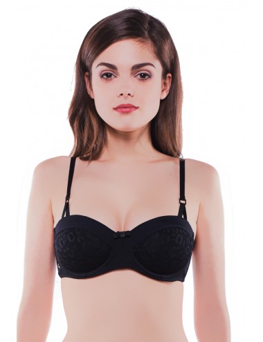 Soutien-Gorge April moule corbeille noir