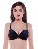 Soutien-Gorge Gisèle 2 ampliforme noir/ bleu