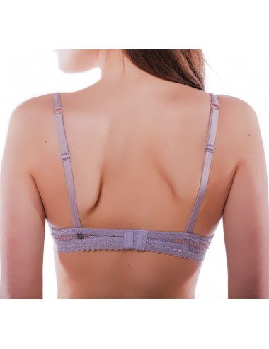 Soutien-Gorge Adoria push-up violine/ rose