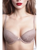 Rosa soutien gorge coque beige sable