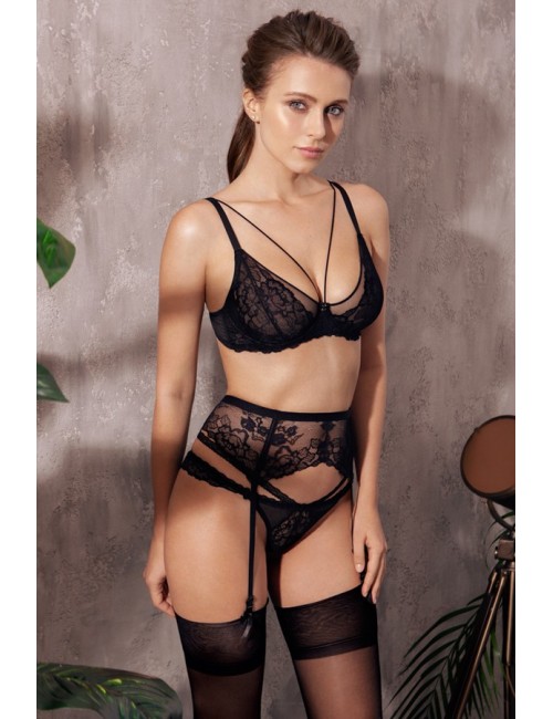 Porte de jarretelle en dentelle Insolente